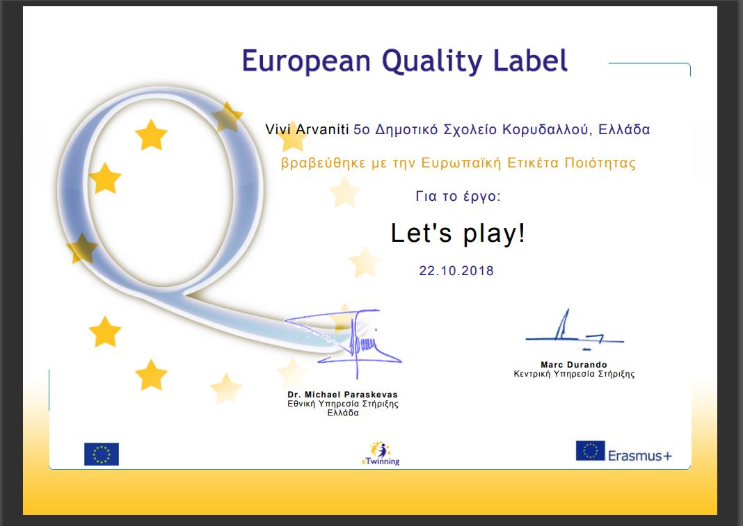 EurQualLabel LetsPlay